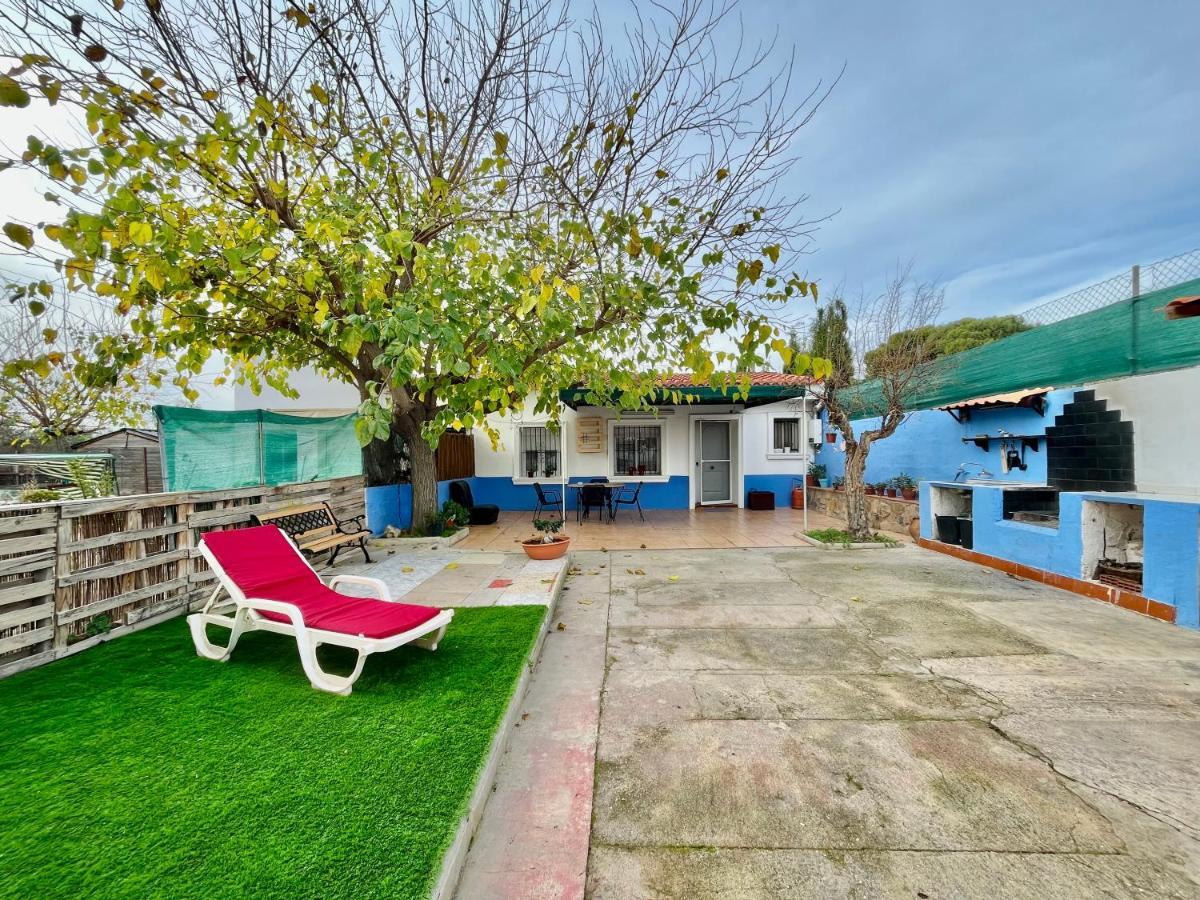 Estudio Adosado Acogedor Con Jardin, Barbacoa Y Parking Privado Alicante Luaran gambar